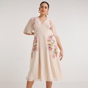 Hope & Ivy Lovisa Pastel Midi Dress